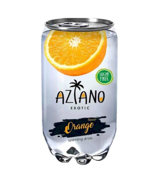 Aziano Exotic Orange напиток ба газир. 350мл пб