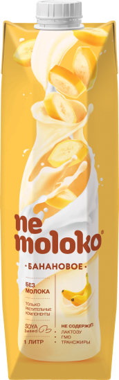 БЗМЖ Не молоко Банановое 1л