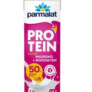 БЗМЖ Parmalat Protein молоко+коллаген 1л
