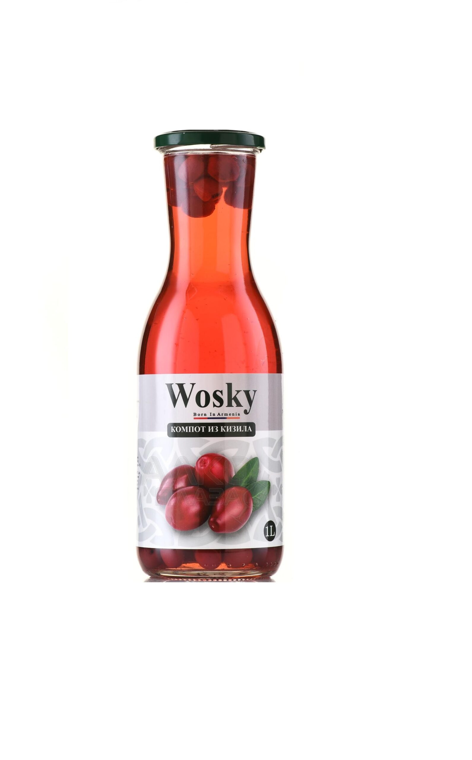 Wosky компот Кизил 1л сб