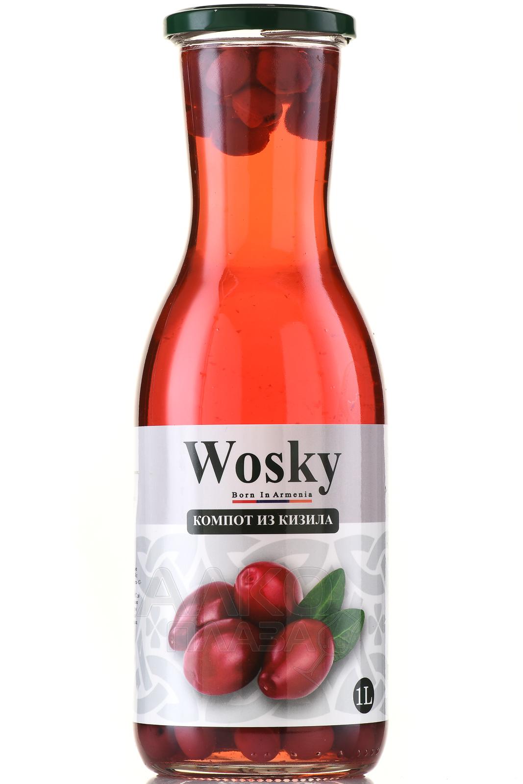 Wosky компот Кизил 1л сб