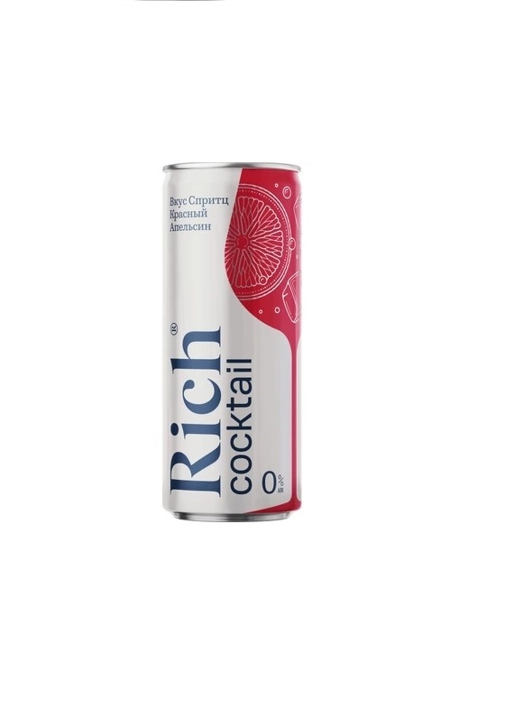 Rich cocktail вкус Спритц Красный апельсин 0,33л ж/б