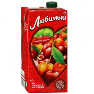 Любимый сок Вишня-черешня 0,95л
