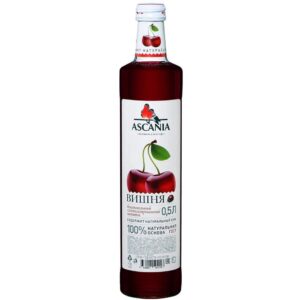 ASCANIA вишня напиток ба газир. 0,5л с/б