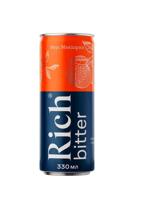 Rich bitter вкус Мандарин 0,33л ж/б