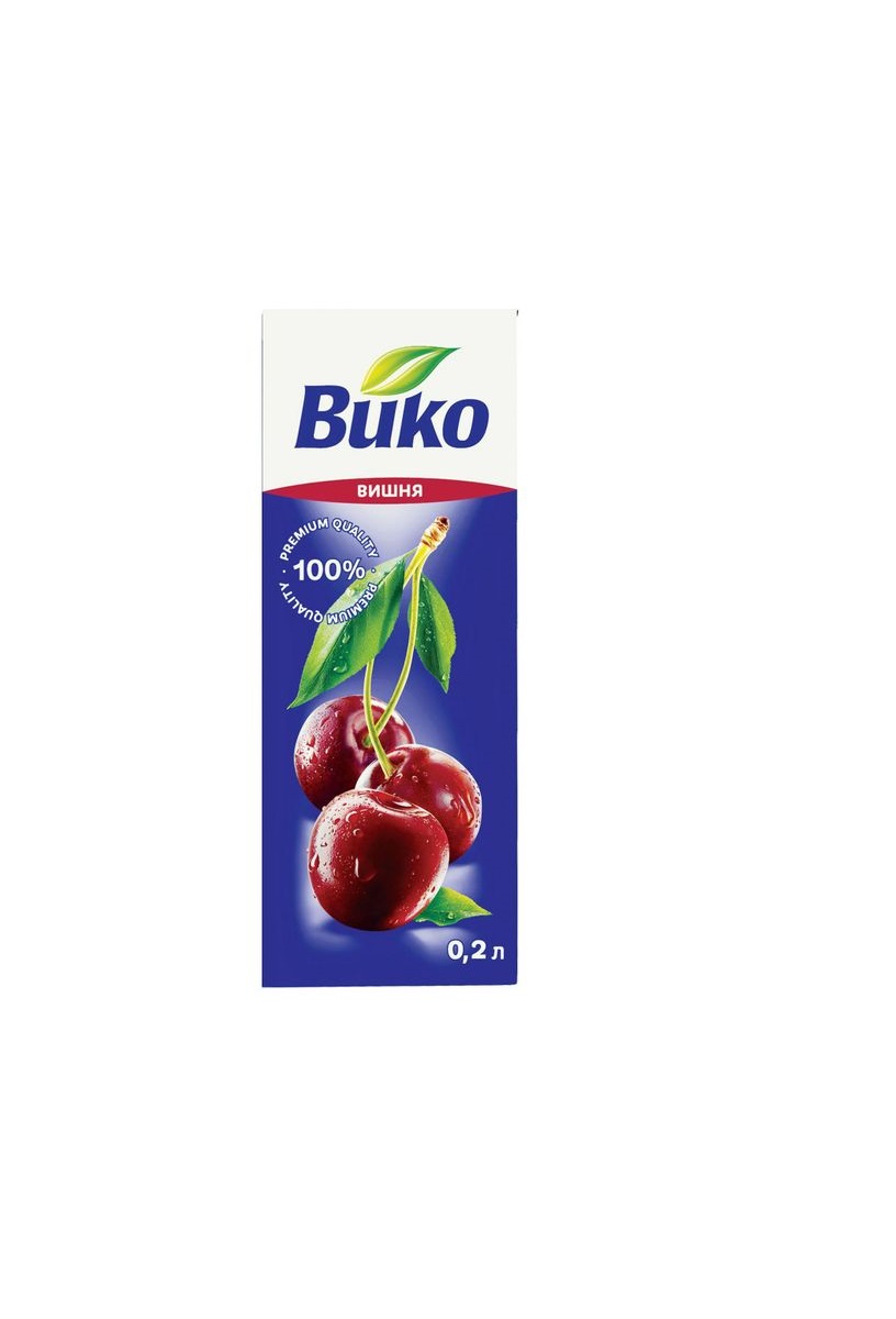 Вико сок Вишня 0,2л