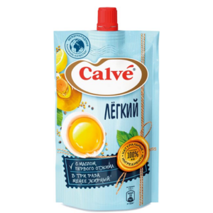 Майонез легкий 230гр Calve