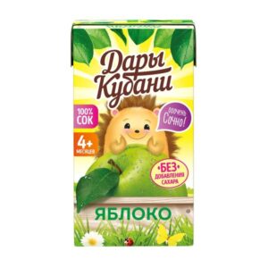 Дары Кубани сок Яблоко 0,125л