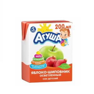 Агуша сок Яблоко-шиповник 200мл