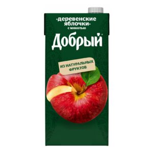 Добрый сок Деревенские яблочки 2л