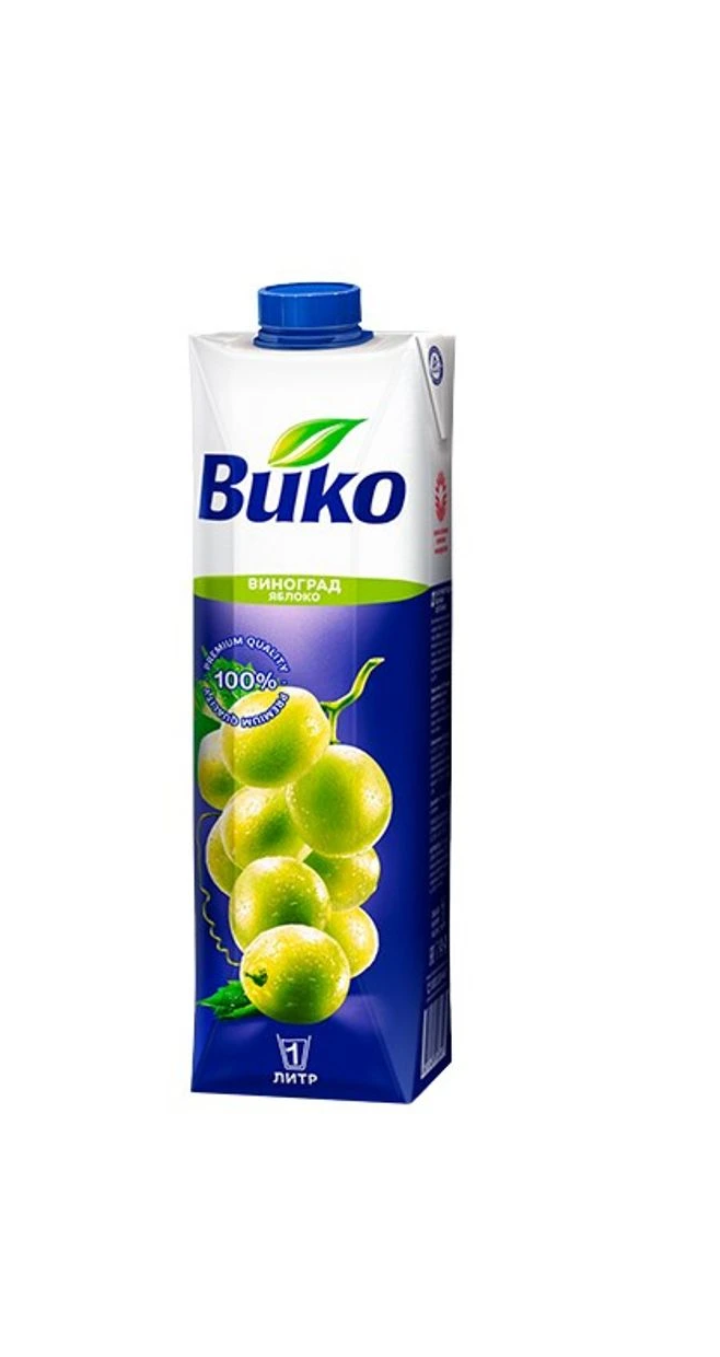 Вико сок Виноград-Яблоко 1л