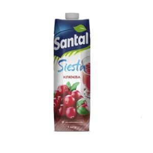 Santal Siesta сок Клюква 1л