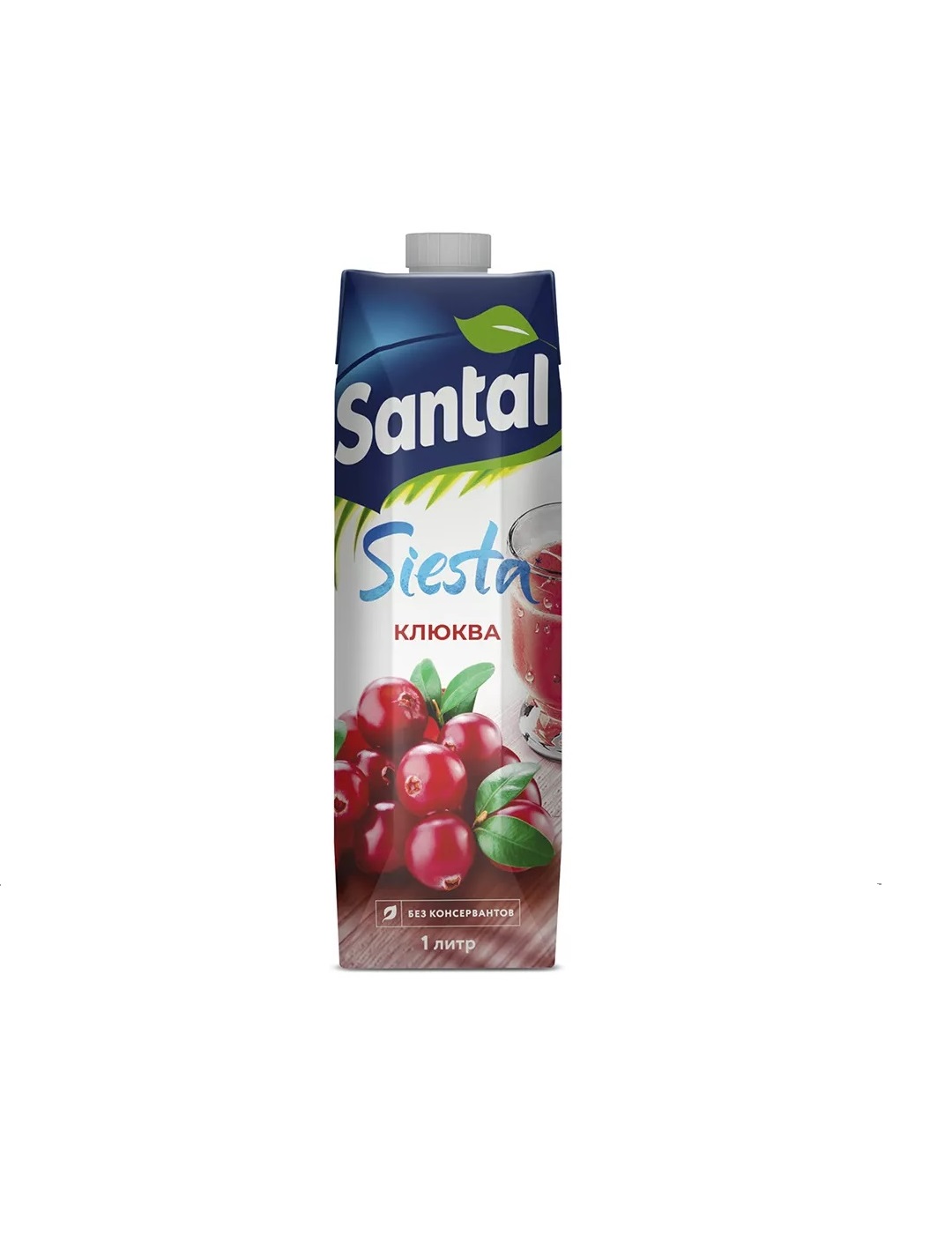 Santal Siesta сок Клюква 1л