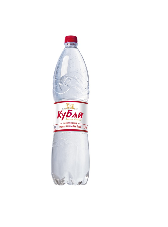 Кубай вода газиров.1,5л п/б Меркурий