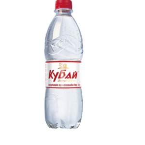 Кубай вода газ. 0,5л