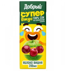 Добрый сок Яблоко/вишня 0,2л