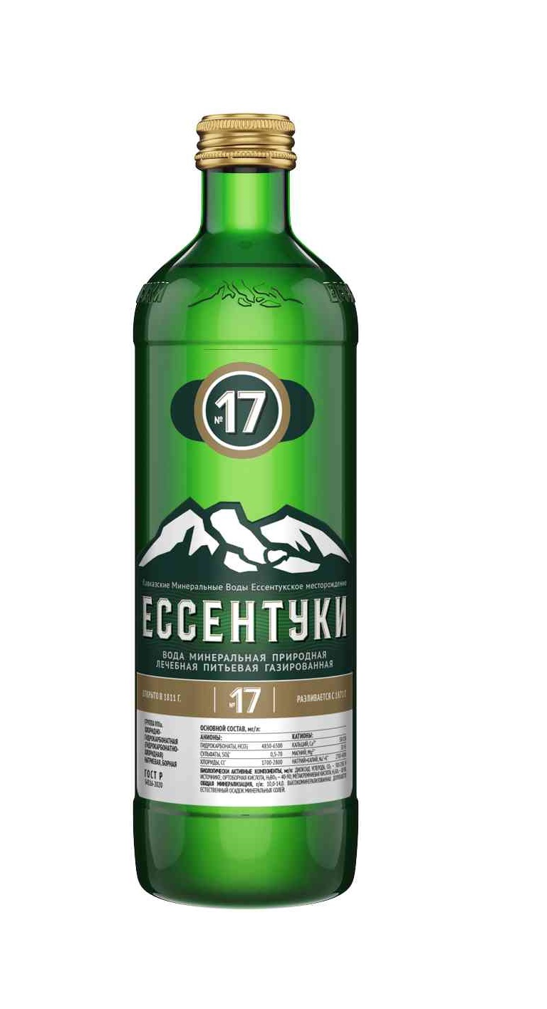 Ессентуки мин. вода №17 0,45л сб