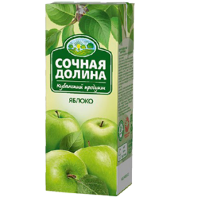Сочная долина сок Яблоко 0,2л