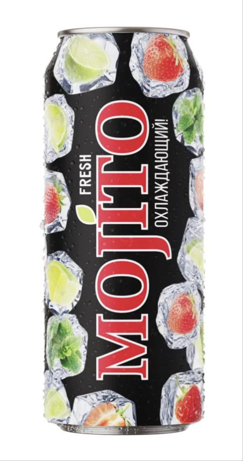Мохито клубника 0,45л ж/б