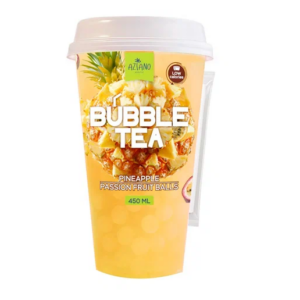 Aziano Bubble tea ананас и джус болы напиток ба  450мл пб