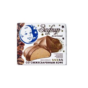 Зефир Кофе в молочном бельг.шок-де 60гр Пастухова