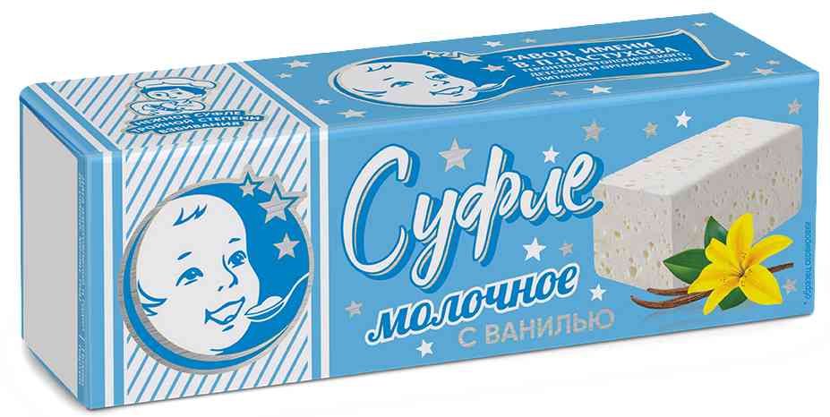 Суфле молочное с ванилью 38 гр Пастухова
