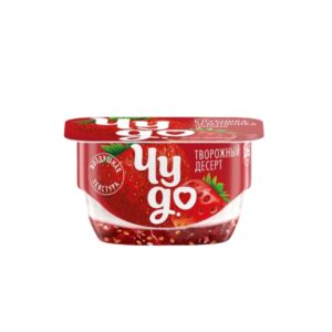 БЗМЖ Чудо творожок Клубника/земляника 100г