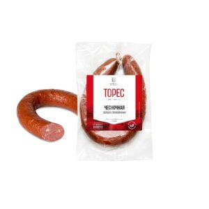 Чесночная п/к 350гр Торес