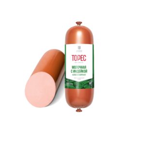 Колбаса Молочная с индейкой 450г Торес