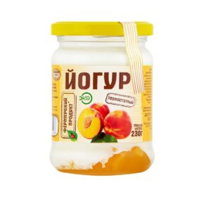 БЗМЖ Йогурт 1,5% термост. персик 230г с/б Фермерский продукт