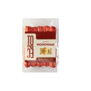 Сосиски молочные 350гр Торес