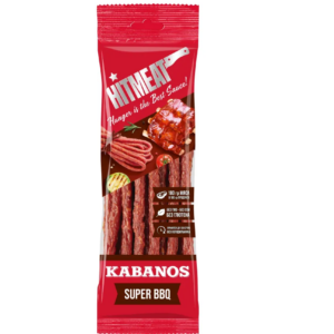 Колбаски с/к Кабанос барбекю 80гр