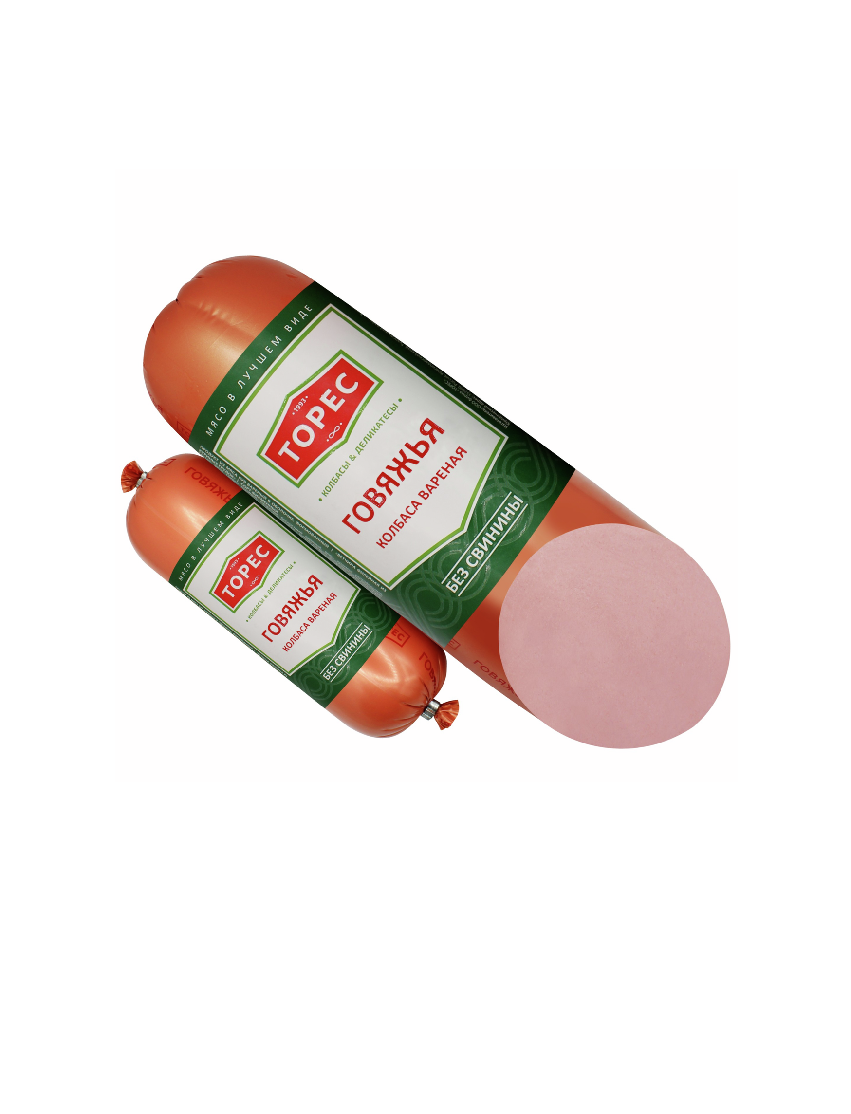 Колбаса говяжья 450г Торес