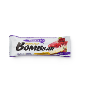 Bombbar протеиновый батончик малина/чизкейк 60гр