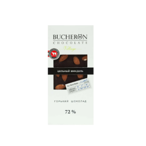 Bucheron Blanc Edition горький шок-д цельный миндаль 85гр