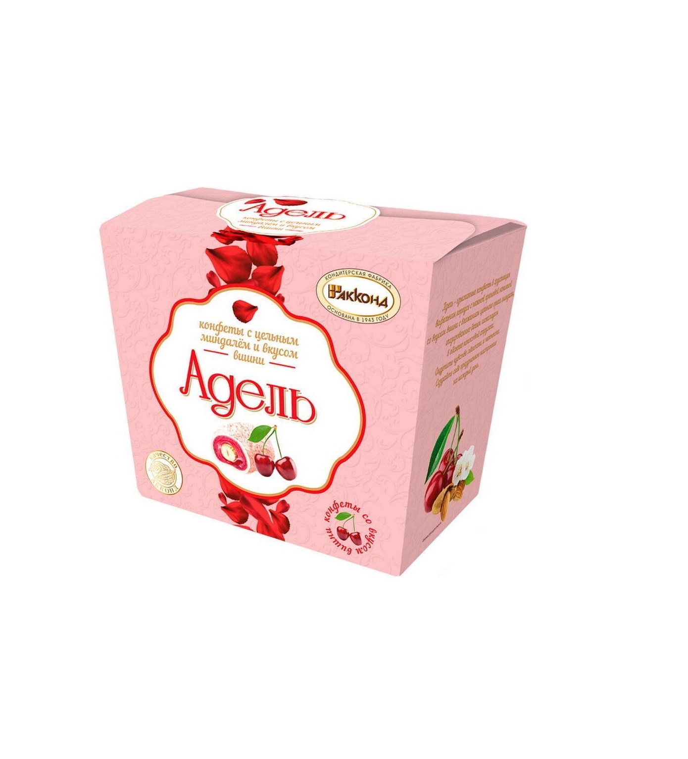 Адель конф. миндаль-вишня 150гр Акконд