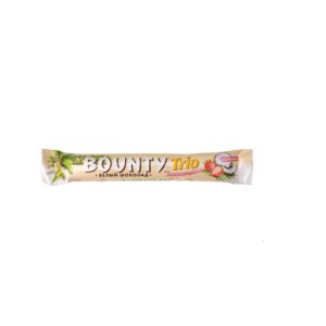 Bounty Trio белый шоколад райская клубника 78гр