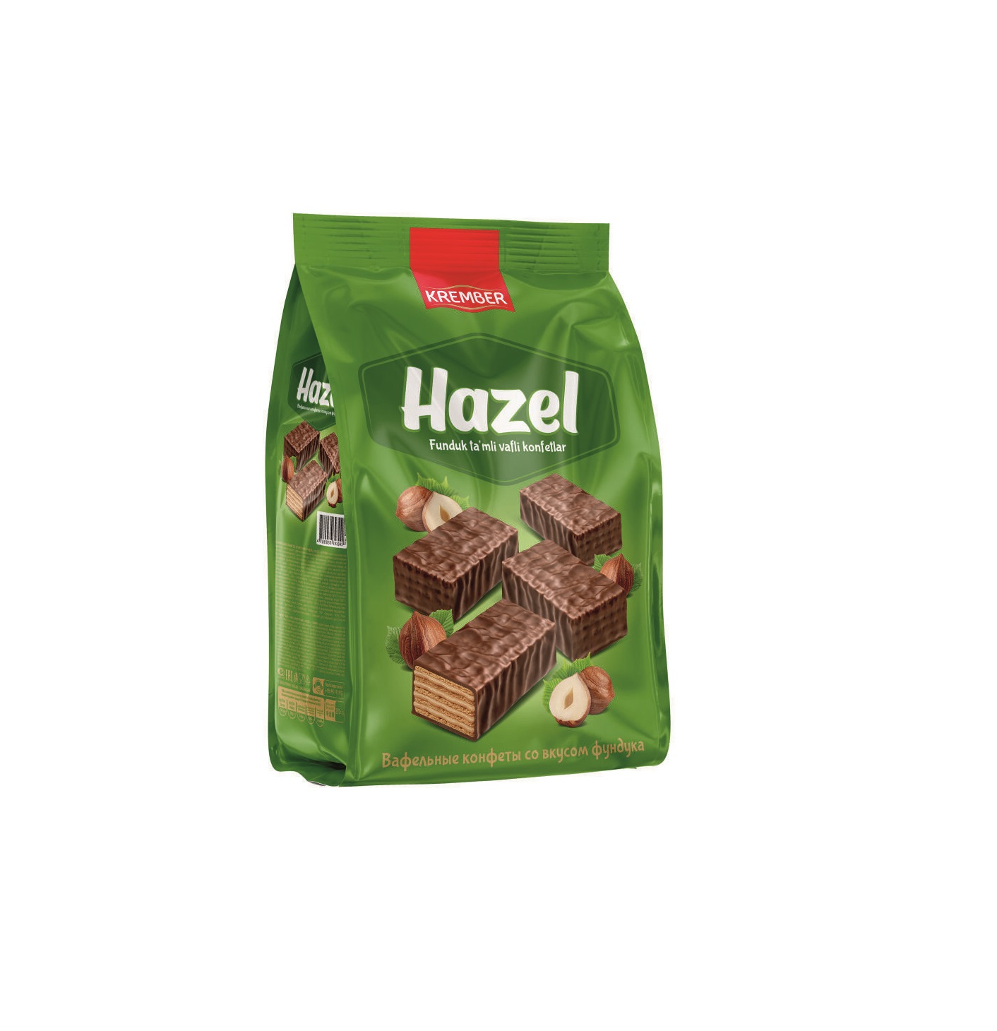 Hazel Конфеты ваф. глазир. 255гр Krember
